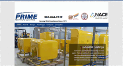 Desktop Screenshot of primetechcoatings.com